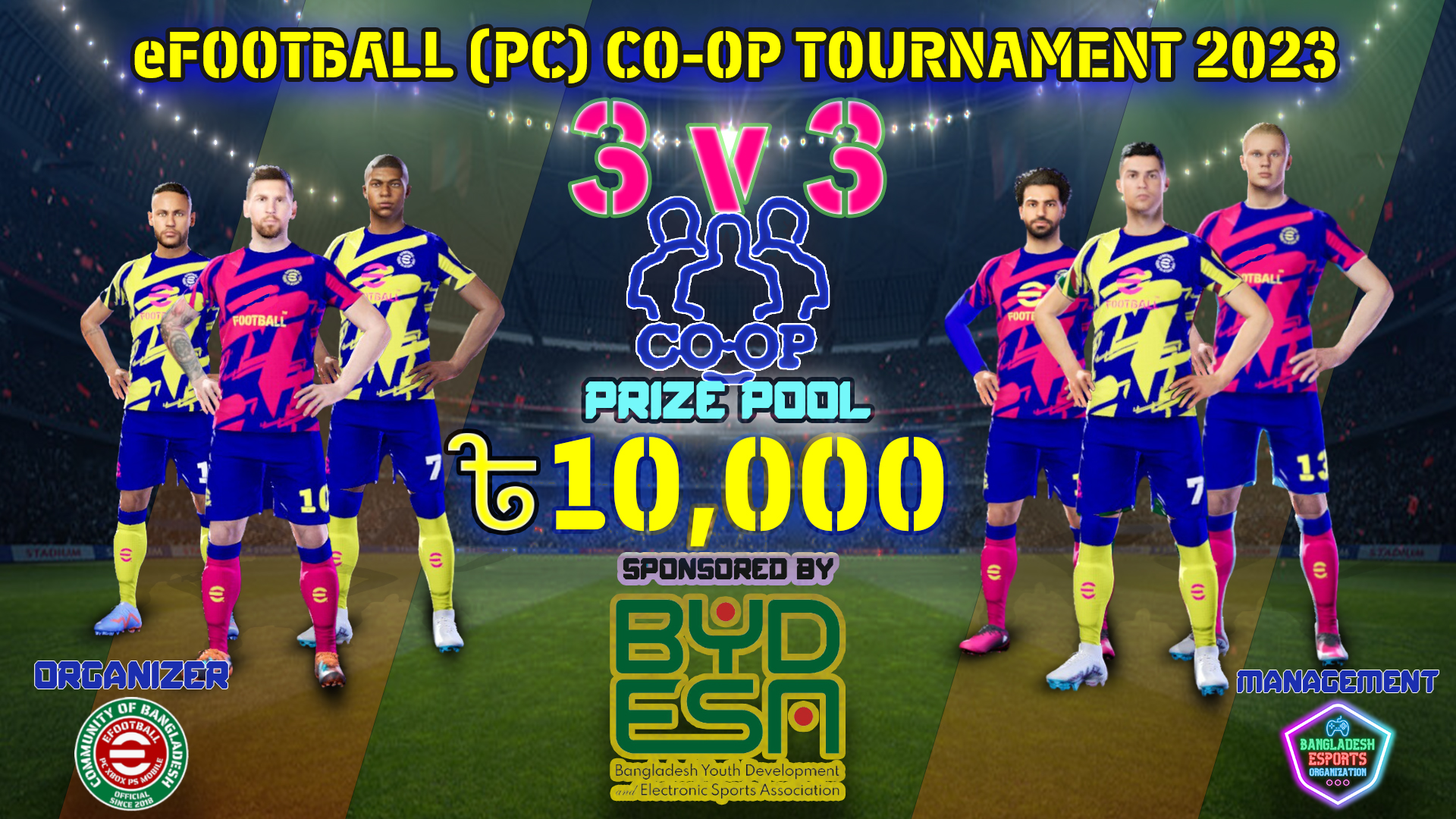eFootball 2023 (PC) Co-Op Tournament!