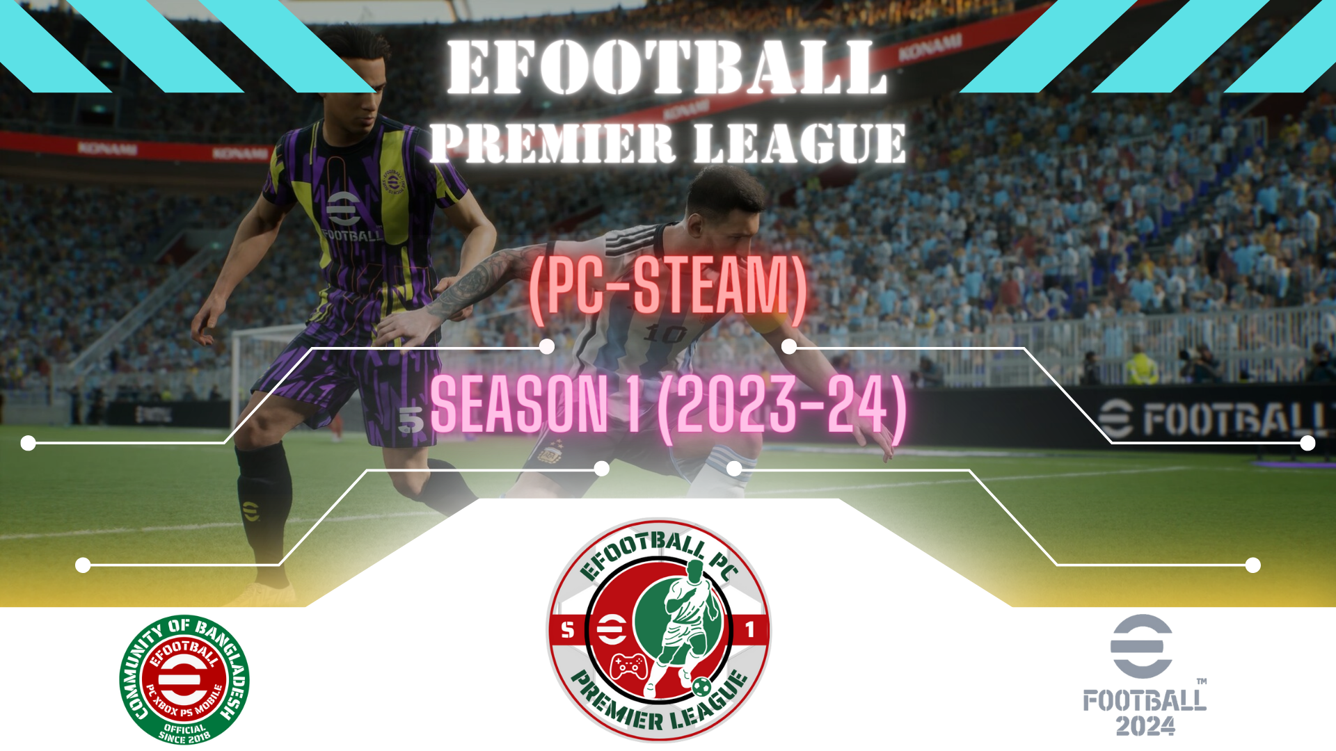 eFootball Premiere League 2023-24 Season 1 Champions